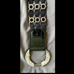 Rhinestone Elastic Belt - Fabulous!